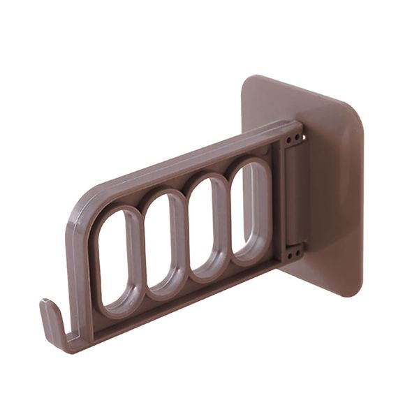 

multi-function door hooks creative foldable wall hanger hook coat hooks for bathroom kitche coat, towel
