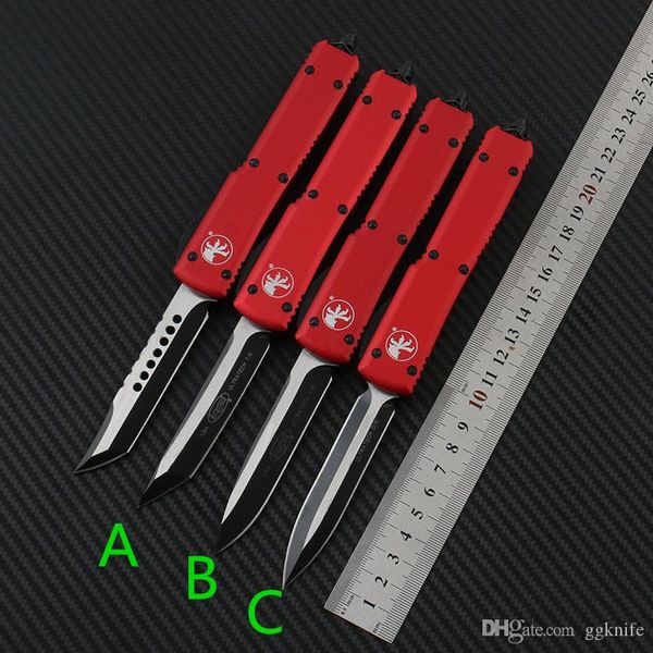 

MICRO-TECH UTX 85 нож двойного действия тактический автоматический нож D2 лезвие алюминиевая ручка EDC MT нож