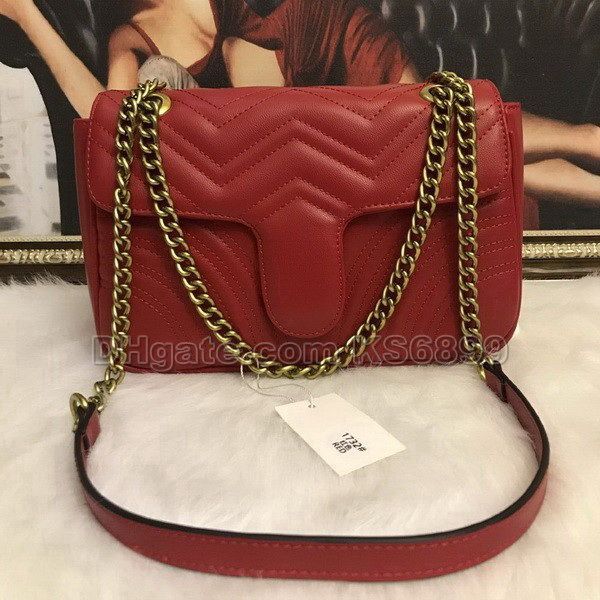 

new arrival 5 colors women shoulder bags pu leather fashion gold chain bag heart style handbags cross body pure color bag #1732691