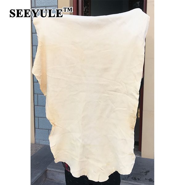 

1pc seeyule auto car natural drying chamois sheepskin deerskin towel cleaning washer genuine leather cloth dust remover