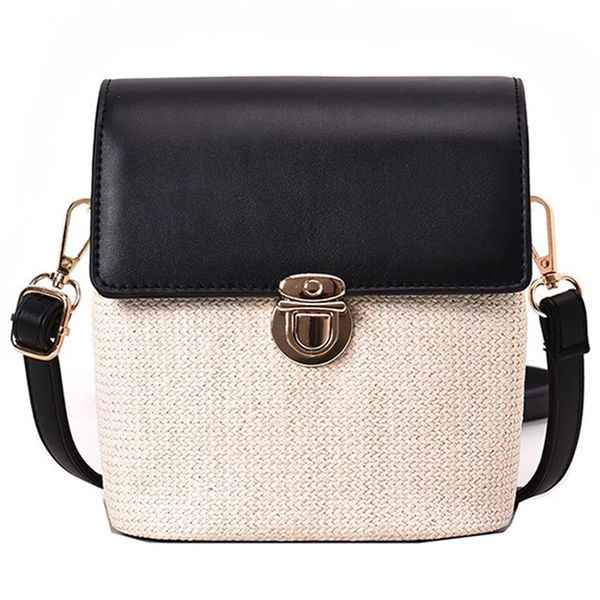 

женщины сумки пляж сплетенной цепи лето сумка вязаных плечи сумка женская