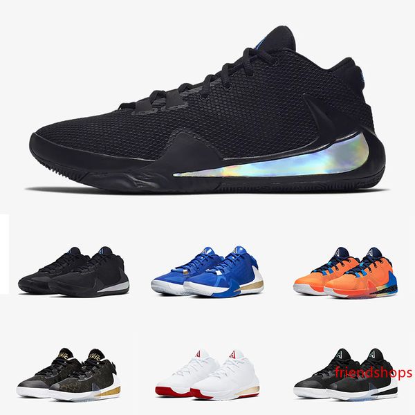 

яннис адетокунбо зум урод 1 черный переливчатый фиба греции, приезжающих в америку подпись баскетбол обувь спорт кроссовки размер 40-46