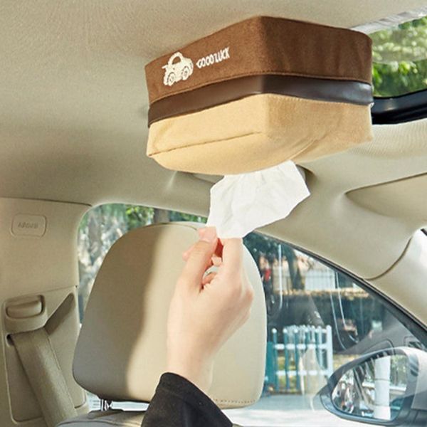 

car tissue storage box sun visor hanging sunroof / seat / multi-function creative tissue cover