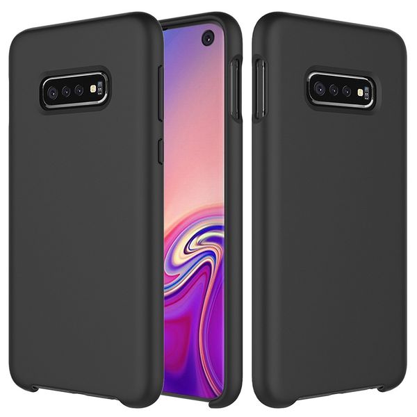 

Liquid ilicone phone ca e bumper hockproof cover for am ung 7edge 8 8plu 9 9plu note8 note9 with retail packing