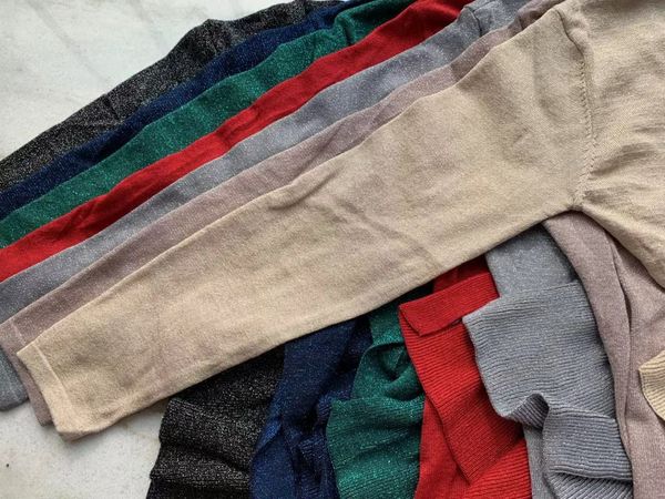 

winter women's european and american cross-border bright silk dress flouncing amazon knit dress explosion models of foreign trade, Black;gray