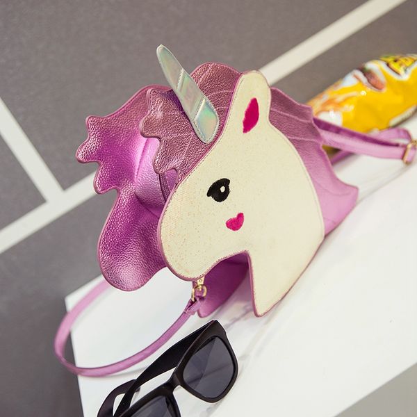 

2019 real solid bag zipper flap the harajuku girls heart sister unicorn skinnydip mobile phone wallet chain shoulder
