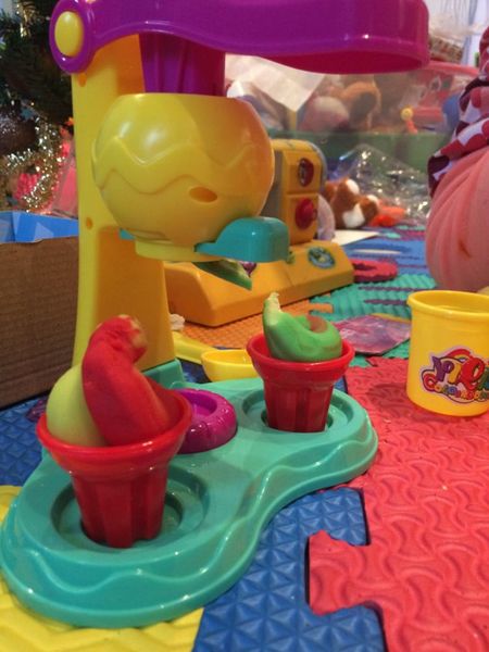 

funny] diy playdough clay dough plasticine ice cream mould play kit diy toy handmade ice cream machine kitchen cook toy gift