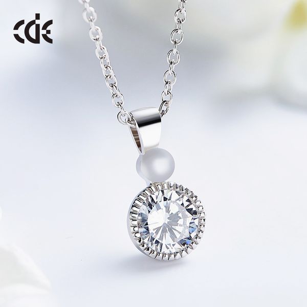 

свадьба серебро s925 из бисера жемчужный подарок женщина леди ювелирные изделия с бриллиантами ожерелья для невесты актерского начала выпуск, Silver