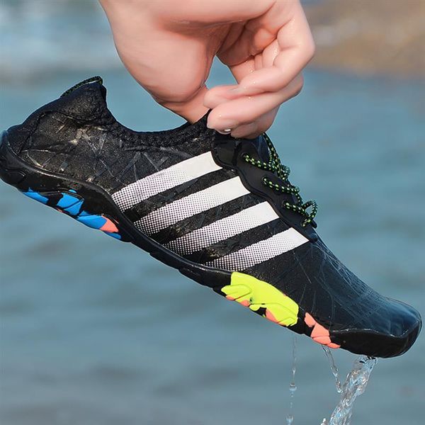 

aqua shoes summer water shoes men breathable woman sneakers beach slippers upstream swimming diving socks tenis masculino