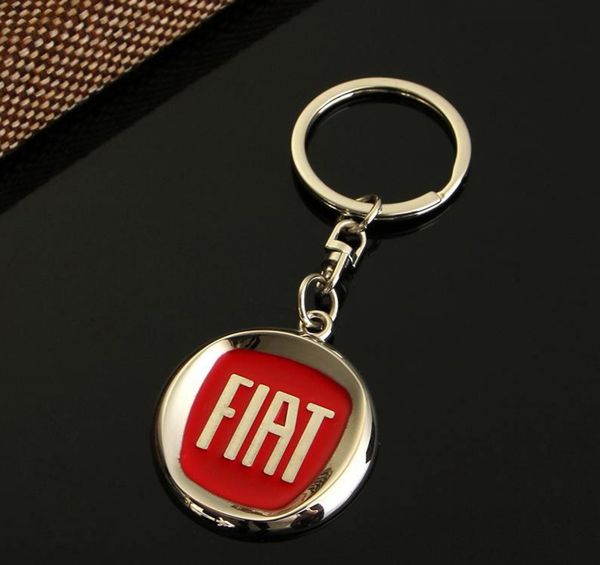 

Для FIAT Автомобильный Логотип Брелок Кольца Для Ключей Авто Ключевые Части Автомо