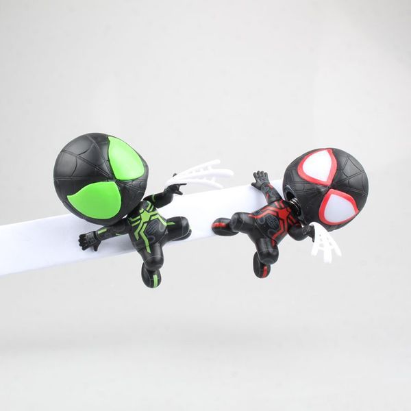 

return of hero q spider man v sneaker x shake head miles set a box