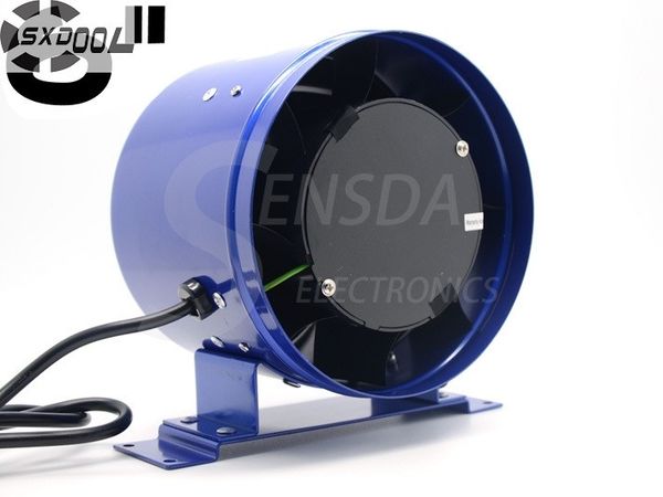 

sxdool 6" inline ec duct fan w/ speed controller - exhaust blower six inch powerful 300cfm