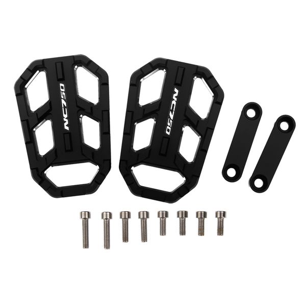 

mtkracing for nc750 nc750s nc750x 2012-2019 13 14 15 motorcycle accessories billet wide footpegs pedals rest widening footpegs