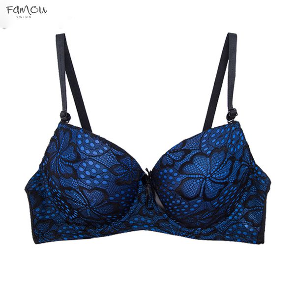 

Brand 75 B C New 80 85 90 95 100 Women Bra Big Size Underwear Woman Sexy Lace Push Up Bralette