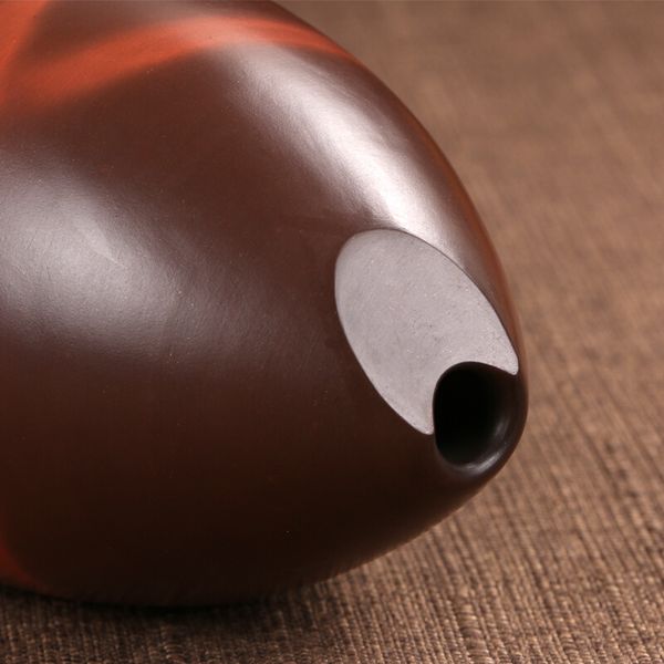 

ten hole double cavity xun professional playing ocarina ancient ceramic musical instrument