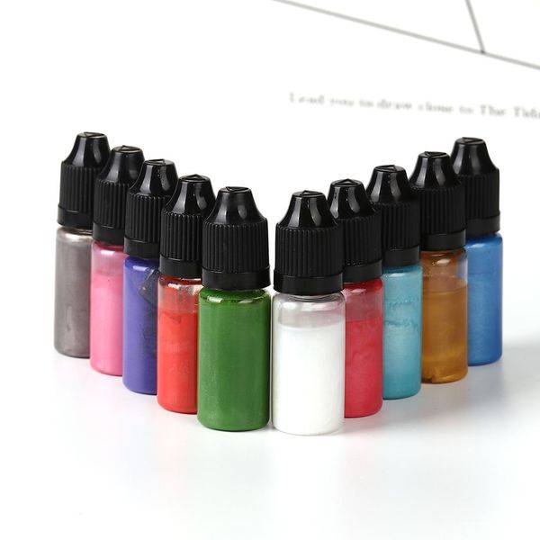 

mixed resin jewelry tools pearlized pigment liquid dye golden brown 68mm(2 5/8") x 21mm( 7/8"), 1 bottle