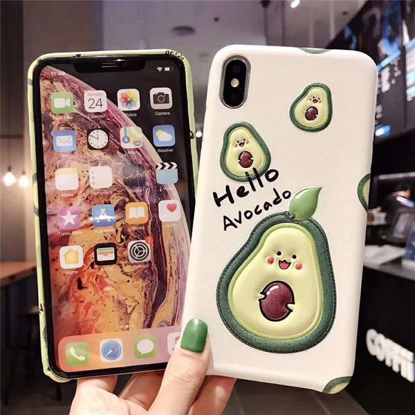 

new cute cartoon 3d pattern phone case cover for iphone 11 pro max 7 8 plus x xs xr xsmax anti-fall fashion shell back cover coque