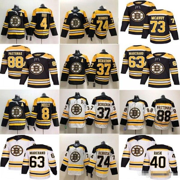

Bo ton bruin hockey jer ey 33 zdeno chara 8 cam neely 88 david pa trnak 63 brad marchand charlie mcavoy 74 jake debru k 46 krejci