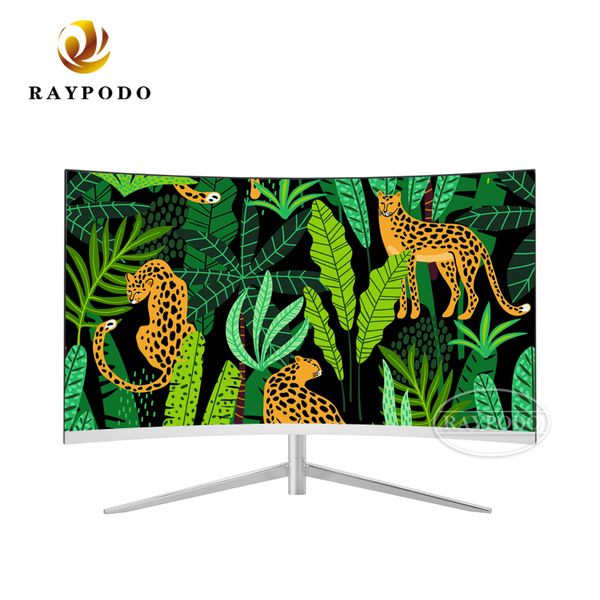 

Raypodo 24 27 inch Curved 1920*1080 TFT LED Gaming PC monitor with VGA and HDMI interface