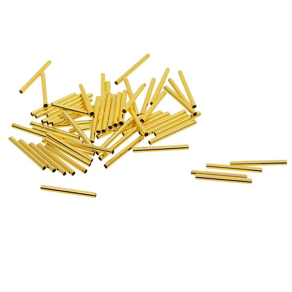 

50x 20x2mm smooth long прямотрубные лапша бисера изготовление ювелирных изделий