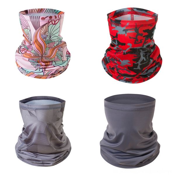 

8el8c 2020 balaclava sport neck skull scarf fishing bicycle bandanas shield face mask headband bandana headwear ring scarf bicycle 3d, Black
