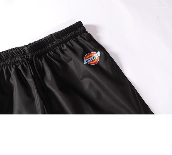 

apparel fashion summer dk printed shorts teenager sports short pants casual loose clothing black white couplel, White;black