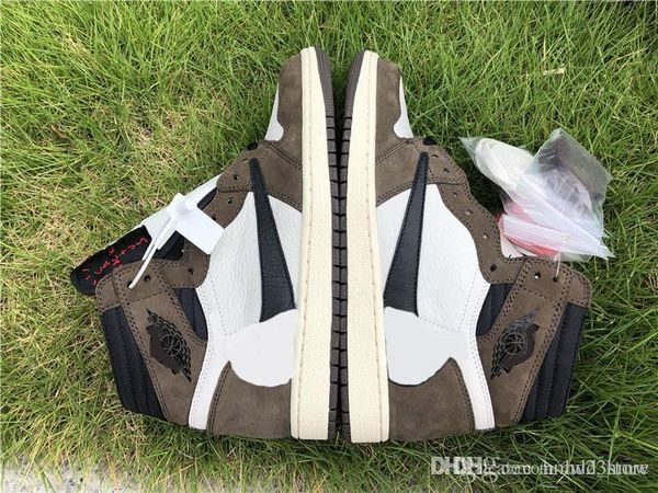 

2019 travis scott x authentic 1 with cactus jack men basketball shoes size us 7-13 with box