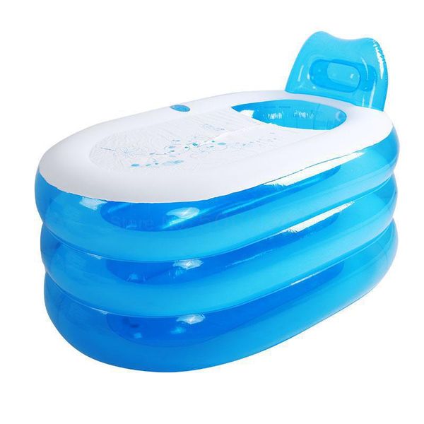

super-large inflatable bathtub household bath children bathtub thickened thermal insulation folding