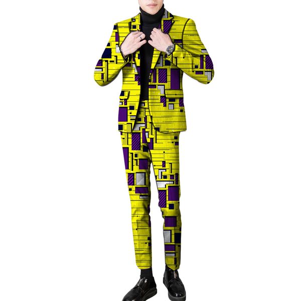 

2019 men fashion slim suits male street wear casual groomsman 2 pcs wedding pant suits men's sets, White;black