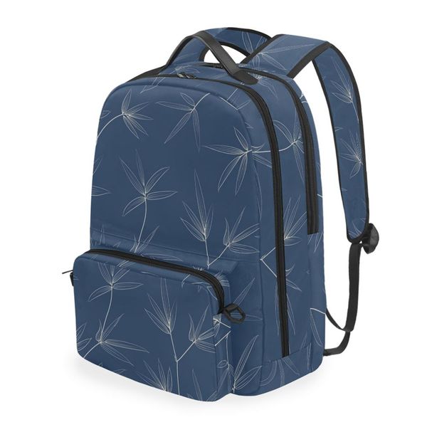 

alaza school bags women 2-in-1 multi-function backpack girl light blue detachable backpacks student pink schoolbags leisure bag