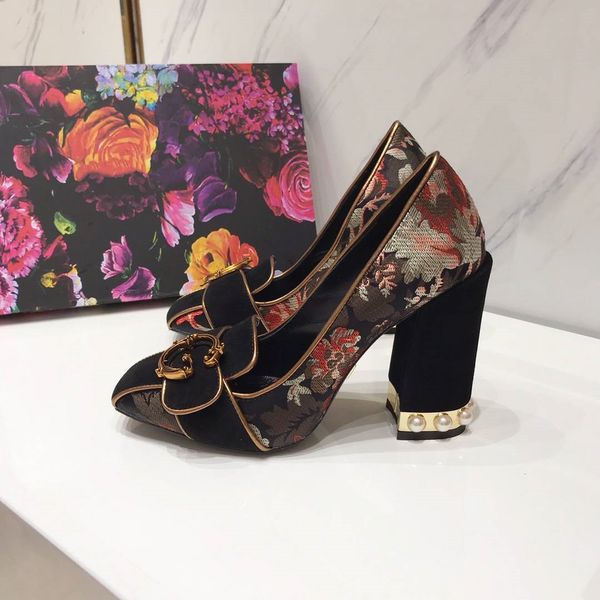 

2019 designer heels women shoes luxury shoes black medium long designer heels /high heels dress ing