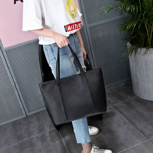 

ladies shoulder bag women's bag new 2020 fashion korean student handbag simple large capacity large