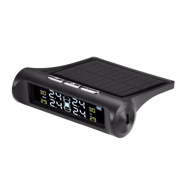 

car tpms tire pressure monitoring system solar power led display
