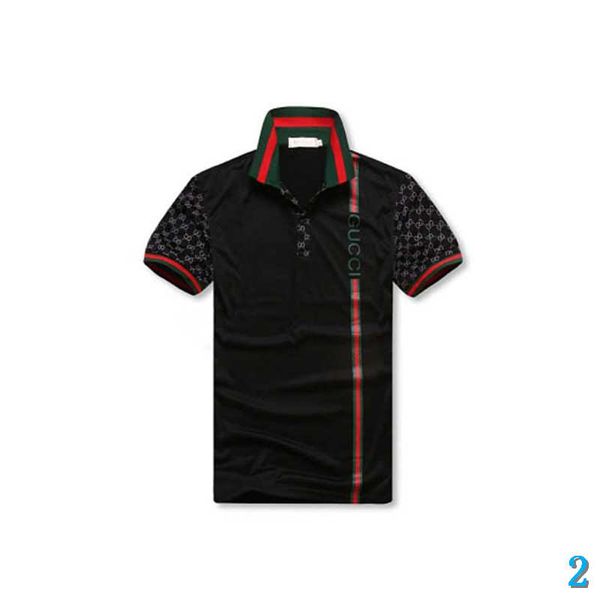 

mens designer polo shirts brand fashion tees breathable loose shorts sleeves striped luxury tees summer brand polos 2, White;black