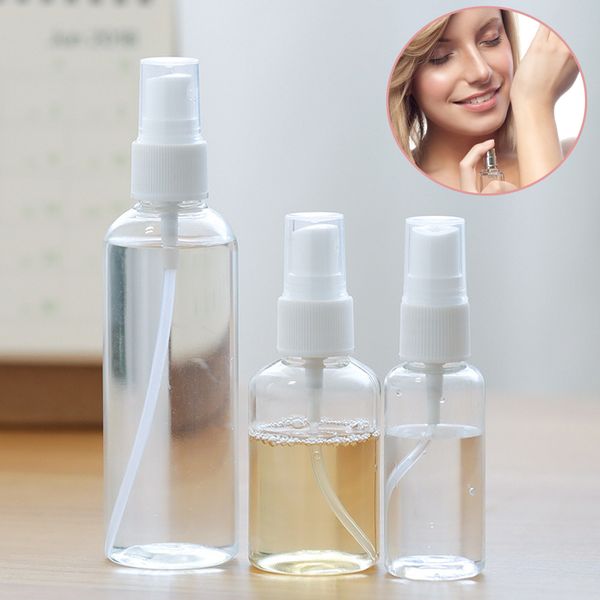 

small spray bottle clear plastic perfume empty sprayer bottle for travel makeup beauty bjstore