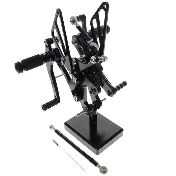 

motorcycle bumper chassis accessory elevate foot pedal bar brake boom for yzf r6 1999-2002 foot peg accessories