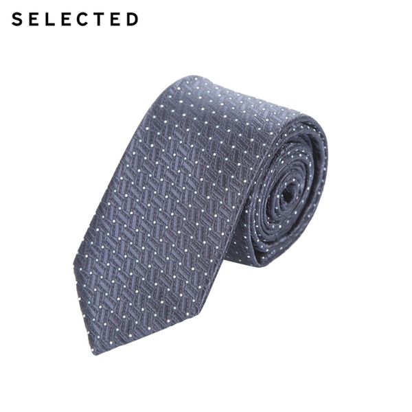 

selected men's printed business-casual tie a|41711t501, Blue;purple