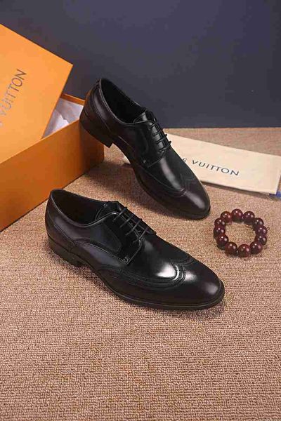 

new italian high-end brand men's wedding party casual shoes comfortable walking fitness men's dress shoes 38-44 code ing, Black