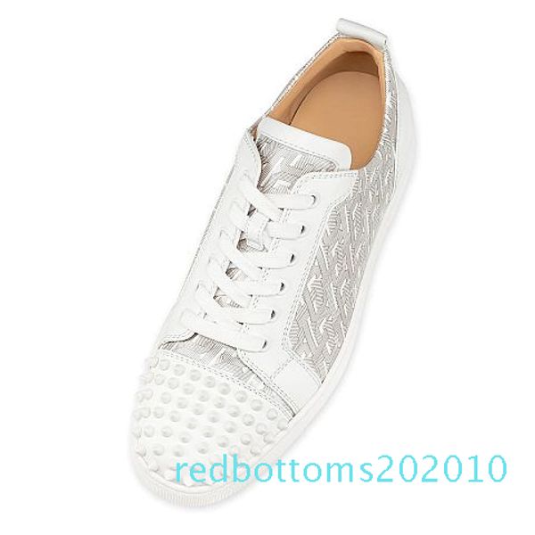 

fashion luxury red bottom men women casual spikes rivets rhinestone shoes dress party walking shoes sneakers chaussures de sport 10r, Black