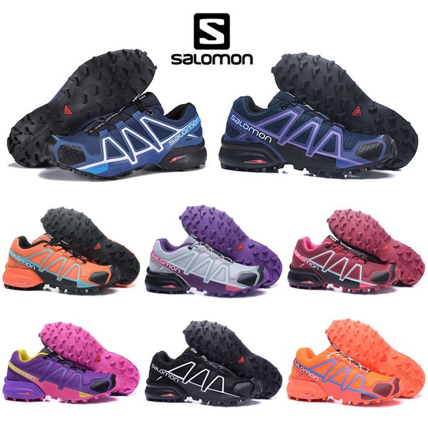 

Hotsale Salomon Speed Cross 4 CS IV Men Women Outdoor Running Shoes SpeedCross Black Designer Trainer Mens Athletic Sports Sneaker 36-46
