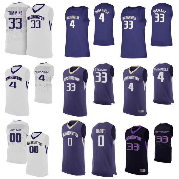 

washington huskies jerseys quin barnard raequan battle jamal bey j'raan brooks nahziah carter 2020 mens basketball jerseys custom stitc, Black