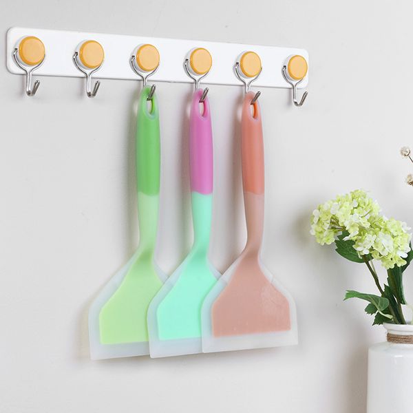 

cake useful cooking utensils cream omelette pan tools pan turners silicone temperature-resistant butter non-stick spatula