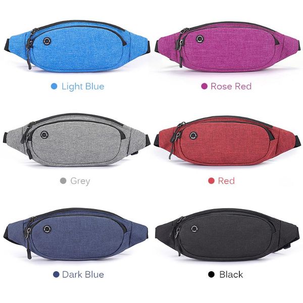

outdoor bags sports waist fanny pack bag for men women travel running gym
