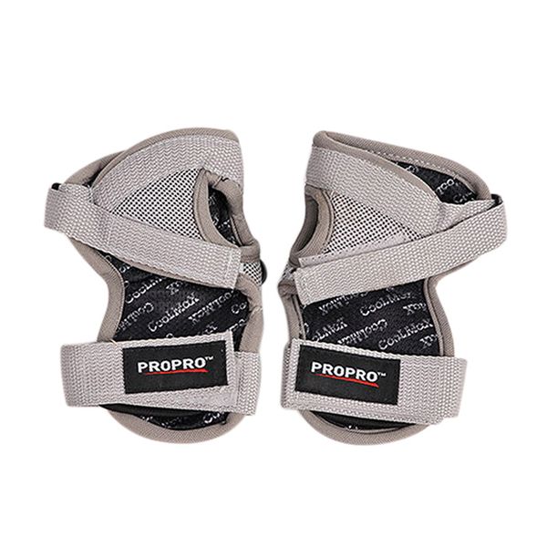 

elos-propro support palm pads protector for inline skating ski snowboard roller gear protection men women protector wrist, Black;gray