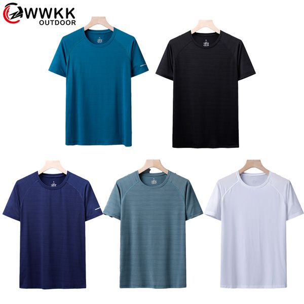 

2020 новый сплошной цвет футболки мужская мода футболки лето с коротким рукавом тройник мужские беговые футболки мужские футболки топы спорт, Gray;blue