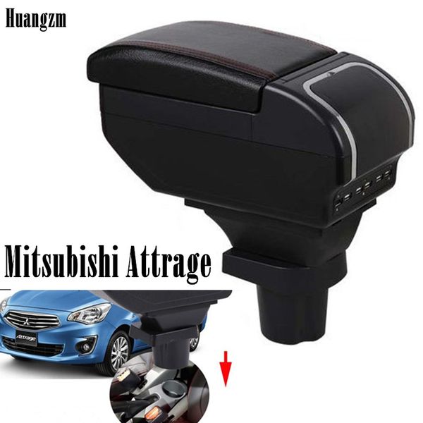 

для mitsubishi attrage подлокотника поля центрального контента магазина ящик с держателем чашки пепельницей с интерфейсом 9usb