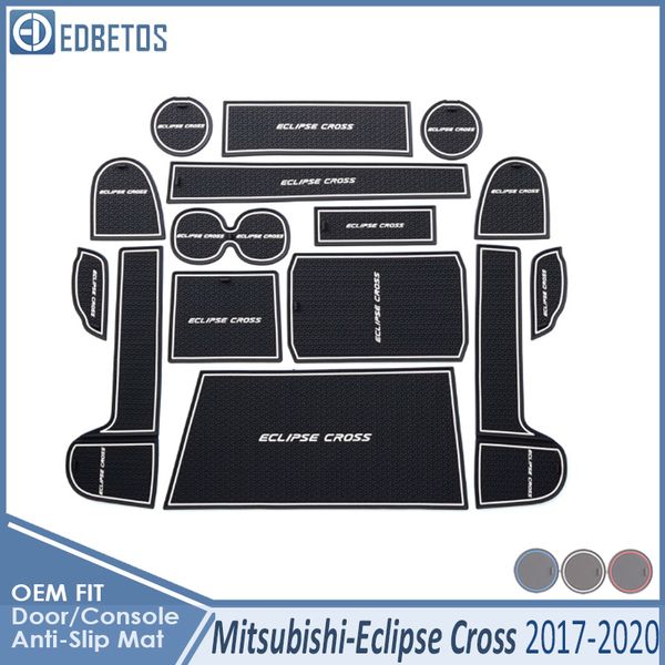 

anti-dirty pad for mitsubishi eclipse cross 2017 2018 2019 2020 accessories door groove gate slot coaster anti-slip mat car