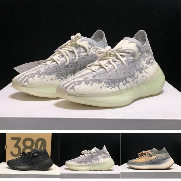 

kanye west vanta designers yeezy 380 alien mist running shoes v3 women men sneaker alien earthly pepper chaussures scarpe s5e70#