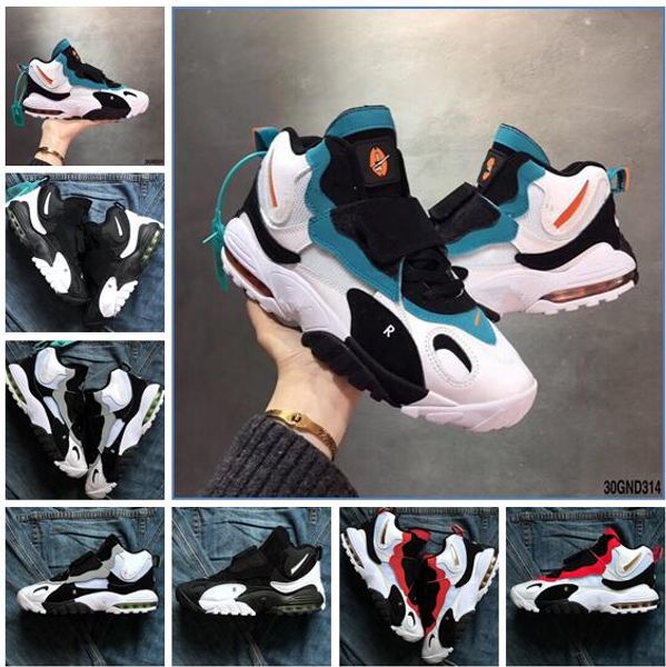 

2019 peed turf 49er men trainer neaker air cu hion white black red outdoor hoe hip