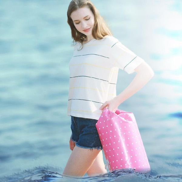 

outdoor bags hobbylane ouwaterproof dry bag cloth storage for drafting camping hiking swimming pink 10l